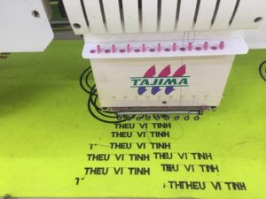 Bảng báo lỗi máy thêu Tajima