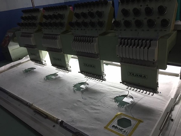 Máy thêu Tajima 4 đầu