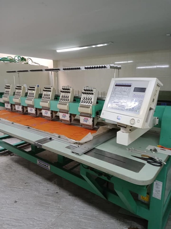 máy thêu Tajima 6 đầu